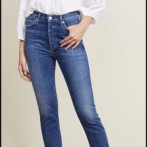 Citizens of humanity straight leg jeans